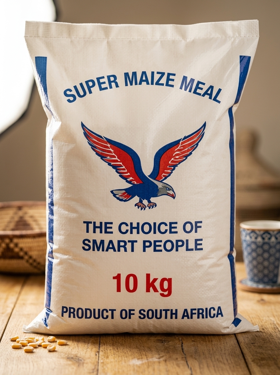 10 kg printed maize meal sack